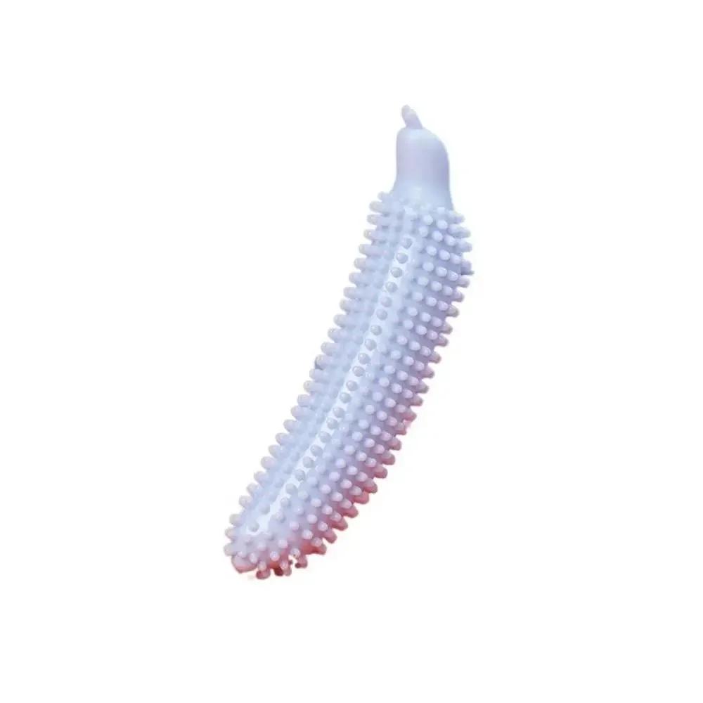 

TPE Dog Chew Toys for Teeth Cleaning Cucumber Shape Dental Sticks Long Lasting Bite Resistant Molar Stick Wear Resistant Dog XS