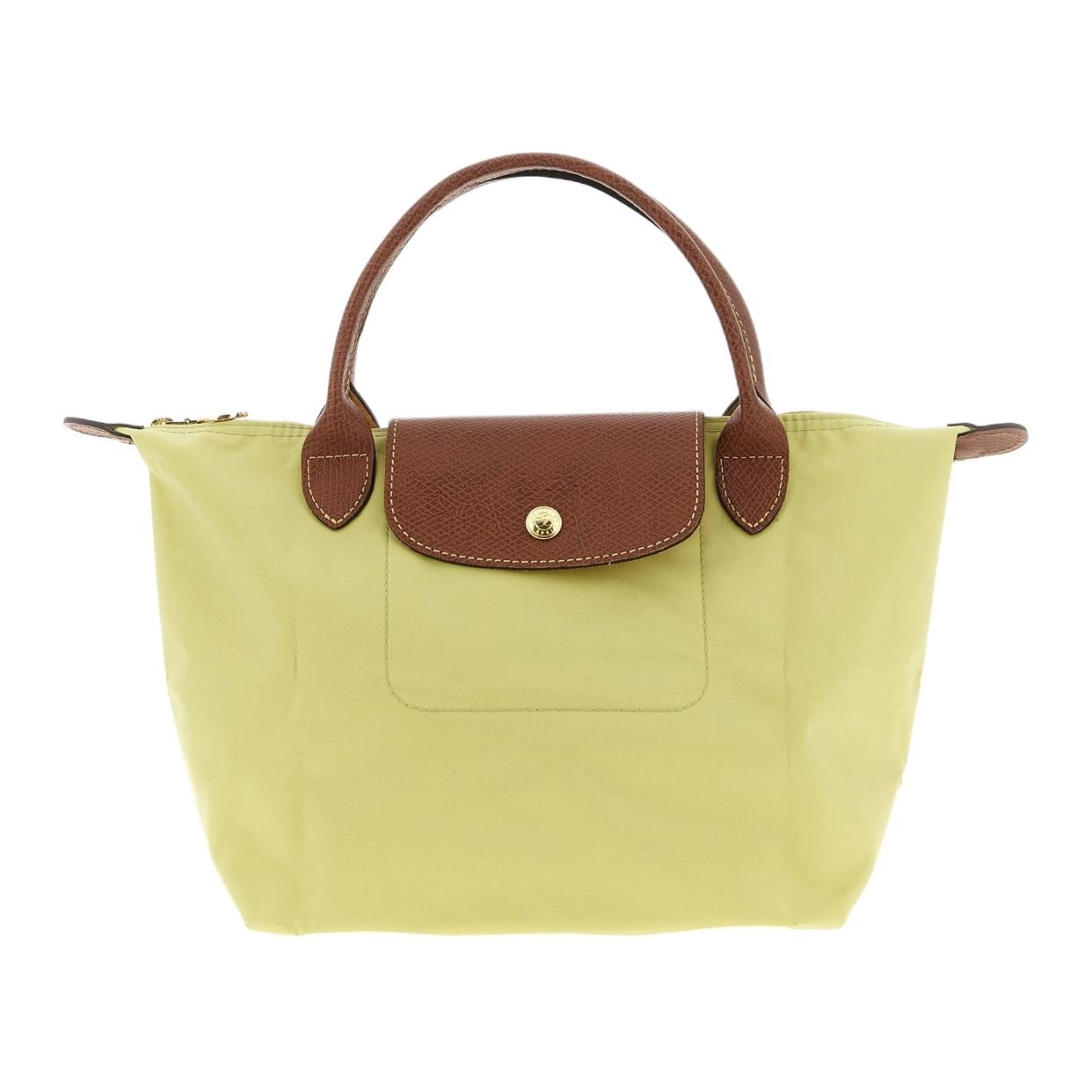 

Longchamp Le Pliage Original Logo Embossed Nylon Dumpling Tote Bag Small Women tote bags Pistachio 1621089244 Basic Set (Bag)