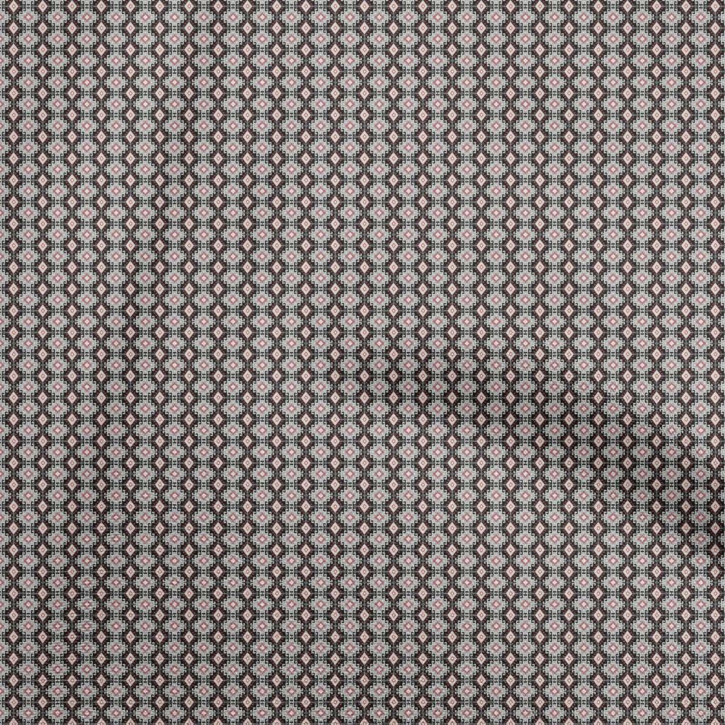 oneOone Cotton Flex Gray Fabric Asian Kilim Sewing Fabric By The Yard Printed Diy Clothing Sewing Supplies 40 Inch