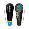 Aluminium-Badminton-Set, 2x Schläger, 3x Federbälle, Rebel-Tasche