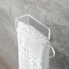 1Pc Wall Mounted Toilet Paper Holder No Punching Tissue Towel Roll Bathroom Towel Rack Bathroom Accessories Material Plastic