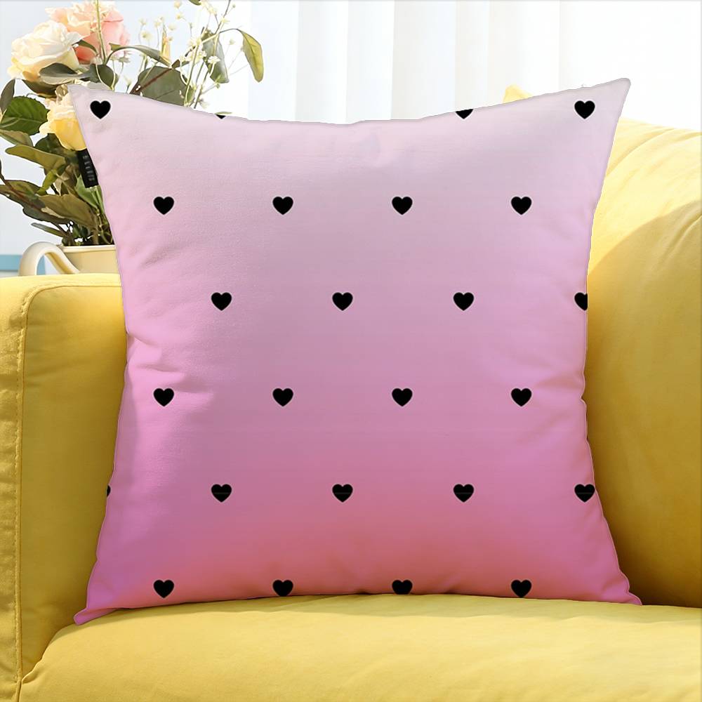 Fashion P-Polka Dot Figure World Various Sizes Square Pillow Case For Car Home Bedchamber Decor