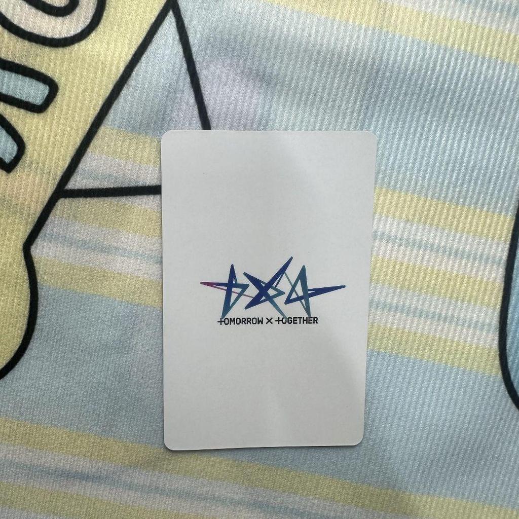 [USED] TXT LINE MUSIC Member Selfies, Unreleased Taehyung Trading Cards