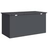 Outdoor Storage Box Anthracite Grey 100 X 50.5 X 50 Cm Steel