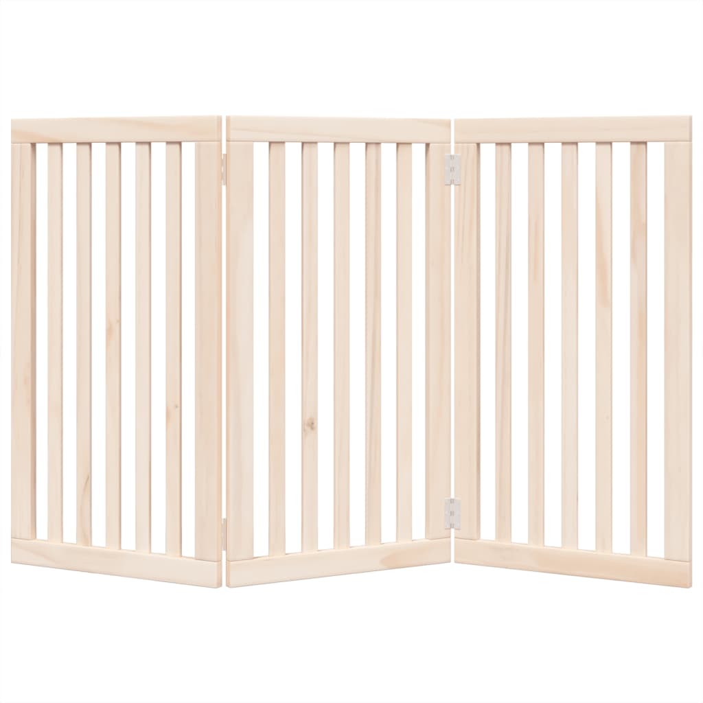 Vidaxl Foldable Pet Safety Gate, 3 Panels, 150 Cm