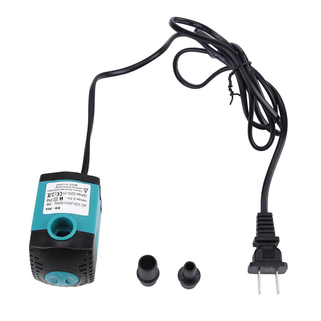 Ultra Leise Tauchwasserpumpe Fischteich Aquarium Tank Springbrunnen 25w