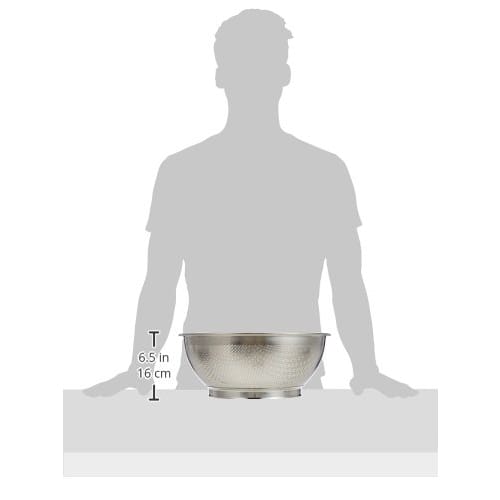 Sanpo Sangyo UK 18-8 Punched Shallow Colander, 33cm