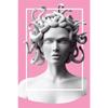 Poster Artistico Medusa di Smeraldo Creature Mitologiche Stampe per Pareti Pittura su Tela Mitologia Greca Moderna per Galleria Decorazioni per la Casa