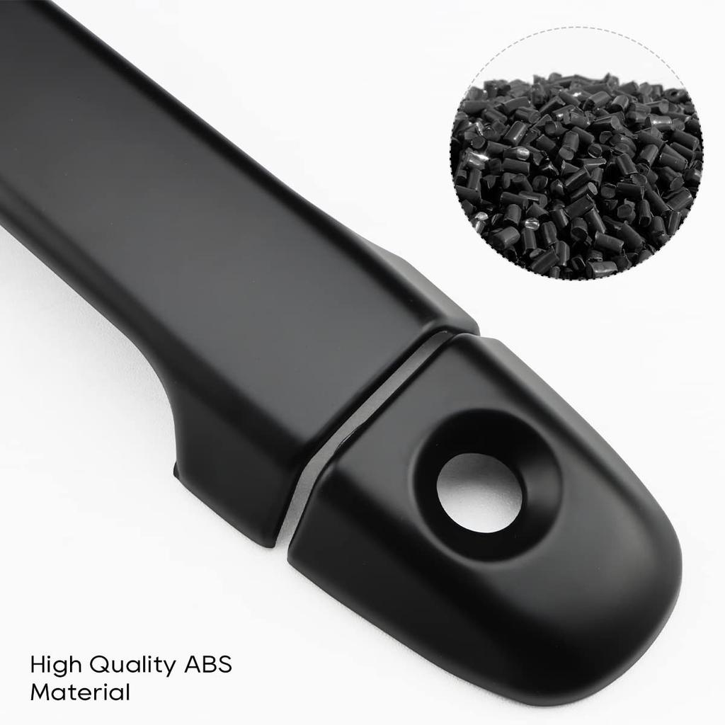 Marchfa Door Handle Covers/Knob Covers (Matte Black) for Subaru Crosstrek GU Series (GUD/GUE) and Subaru Impreza (6th Generation) GU6/GU7/GUD/GUE