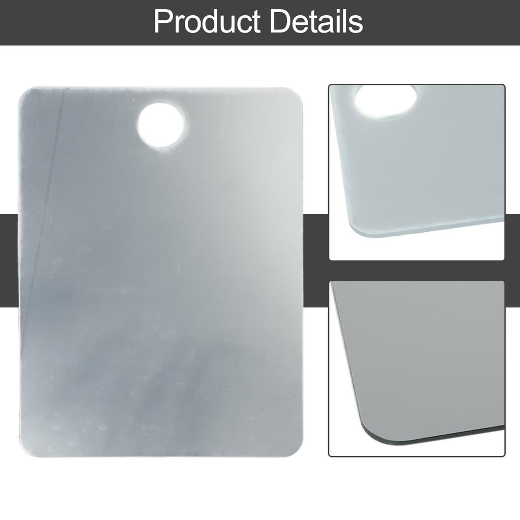 Domácí čtvercové zrcadlo Koupelna Sprcha Holení Nástěnný držák na přísavku Přenosné