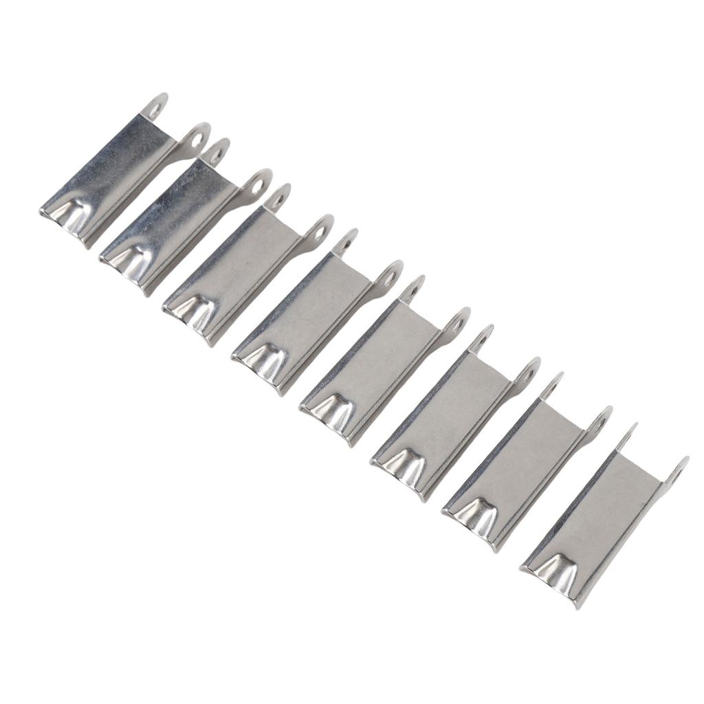 8 Stück Haken Sicherheitsfalle 316 Edelstahl Mehrzweck Abschleppkupplung Ersatz Für Ladung