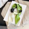 70x70cm Silk Shawl Polyester Neckerchief Elegant Silk Hair Bands  Female Accessories