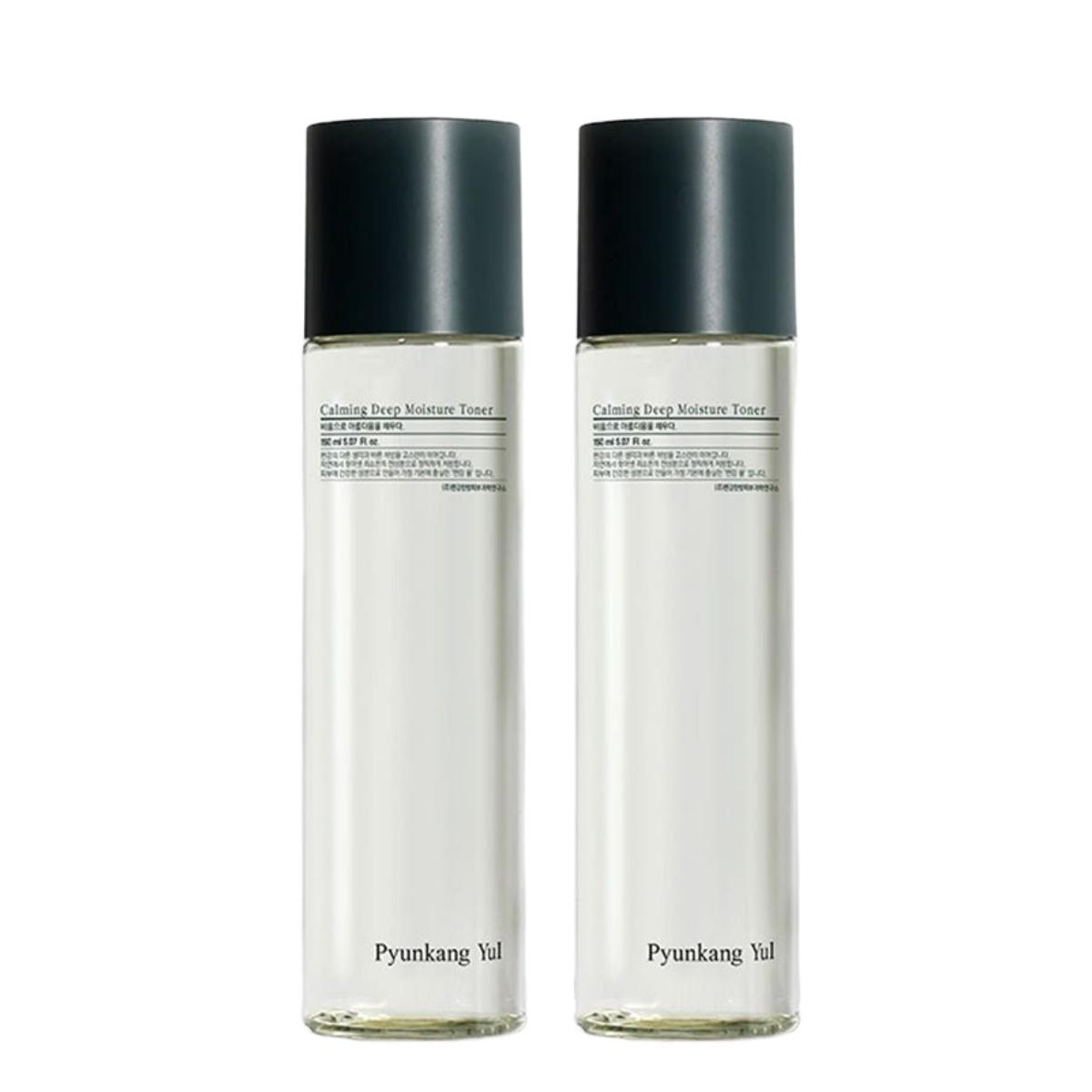 

Pyunkang Yul Calming Essence Toner [1+1 Duo] Low pH Vegan Hydrating Skin Refiner 150ml x 2