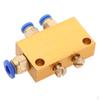 2/3/4/5/6/7 Way Brass Adjustable Lube Oil Distributor Value Manifold Block