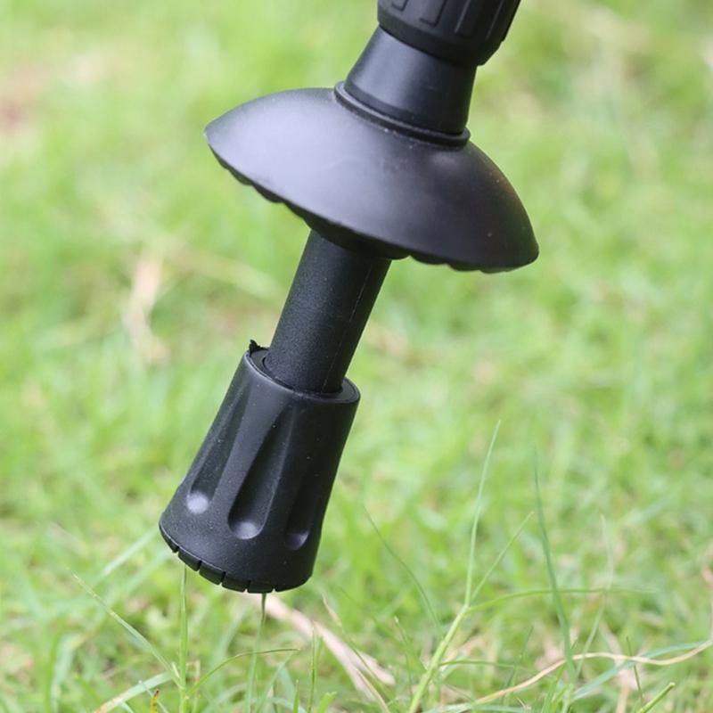 10pack Universals Trekking Poles Caps Trekking Poles Protectors Rubber Sleeve for Asphalts And Gravels