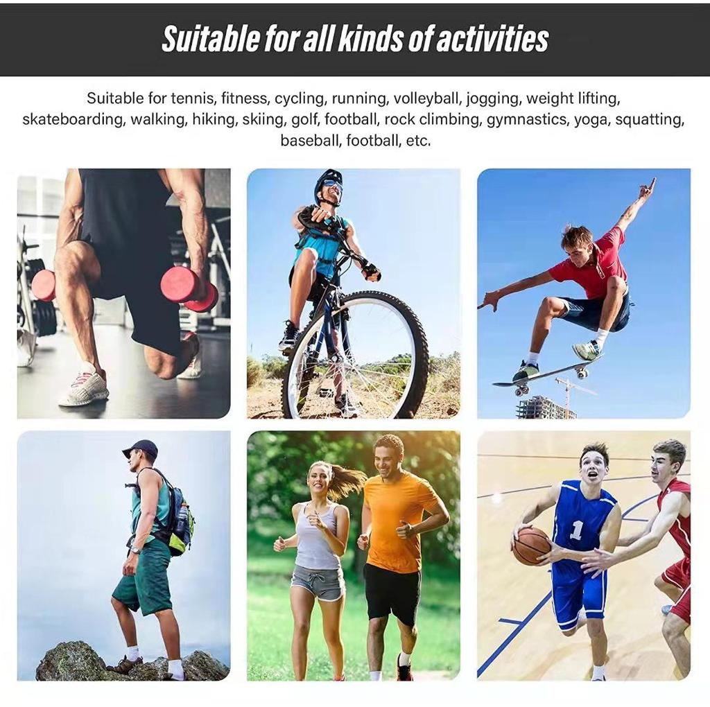 Non-Slip Silicone Knee Pads: Anti-collision Leg Guards for Sports & Outdoor Activities