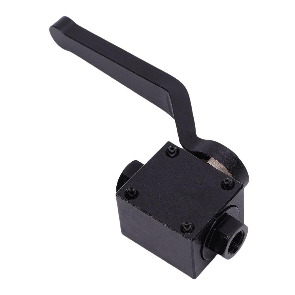 1 8 Inch NPT Brake Line Lock Shut Off Valve Fitting 8000 PSI Aluminium Billet for Brake Fluid Water Fuel Air Black