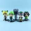 5Pcs Anime JoJo's Bizarre Adventure Figure Kujo Jotaro Star Platinum PVC Action Figure Boxed Kids Collectible Model Doll Gift
