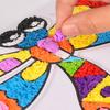 Child 3D DIY Hand Drawing Painting and Imagination Training Toy Stickers Painted Paper Toys Creativi