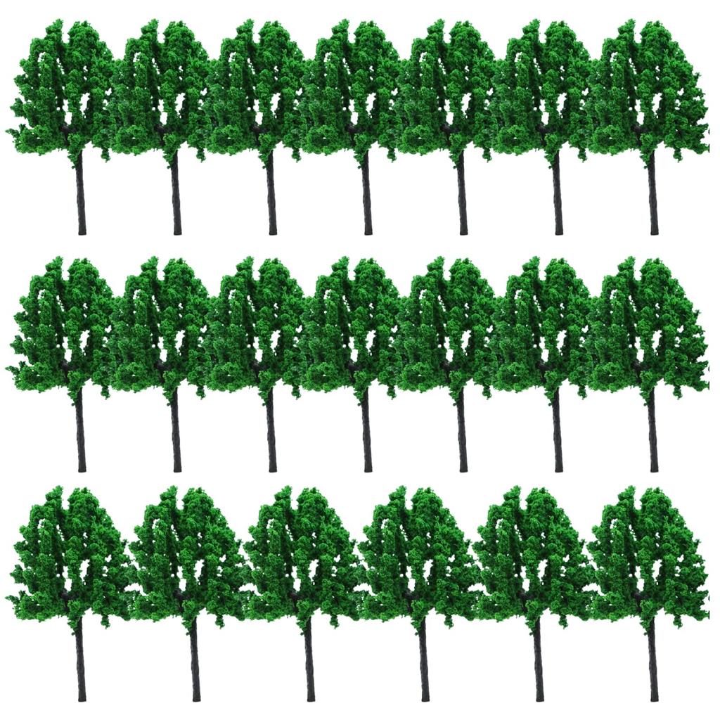 Ideamall Diorama Model Trees Landscape Collection Architectural Miniature Materials Set of 20