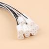 10Pcs/Lot 60Cm Length G4 Lamp Socket Stable Inner Wire Miniature Led  Lamp Holder Light Bulb Halogen Light Bulb Base