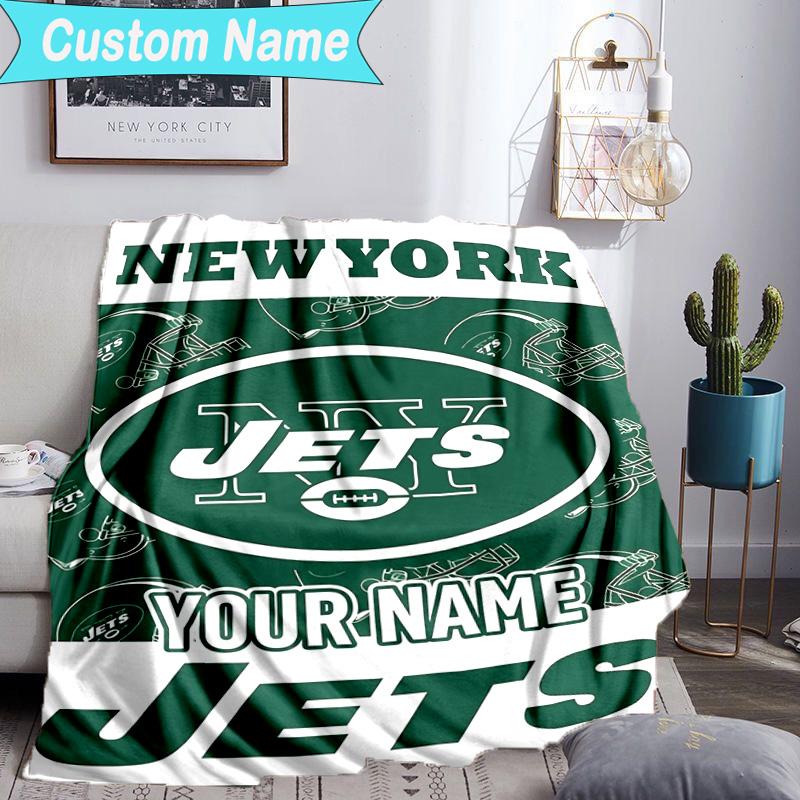 Custom Name Blanket Jets Helmet Blanket Bedding Blanket for Travel, Camping, Living Rooms, Offices, Sofas, Fan Christmas gift