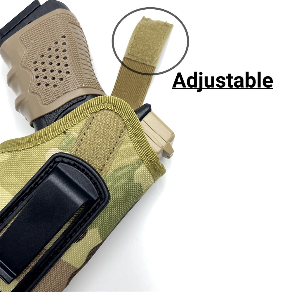 Taktisches Jagdtaschenholster für den Außenbereich 1000D Nylon Verdeckte Pistolen Tasche für Glock Sig Sauer Beretta Kahr Bersa IWB Holster Werkzeug für den Außenbereich