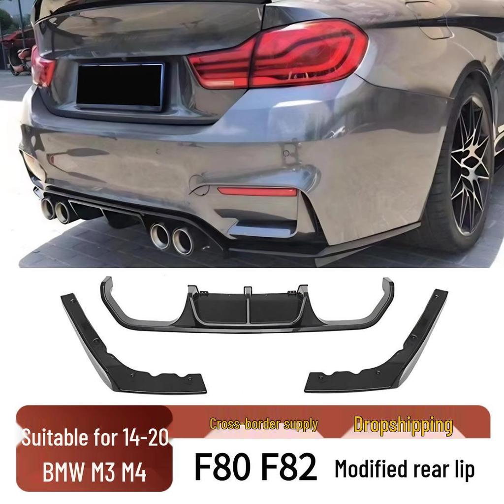 V-Style 3-Section Rear Diffuser for 2014-2020 BMW F80 M3 & F82 M4