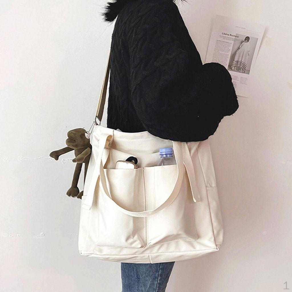 Сумка через плечо Csul Bg Hbg для Vction Lrge Shoppers Использование Tren Простая Дорожная Молния белый 1190₽