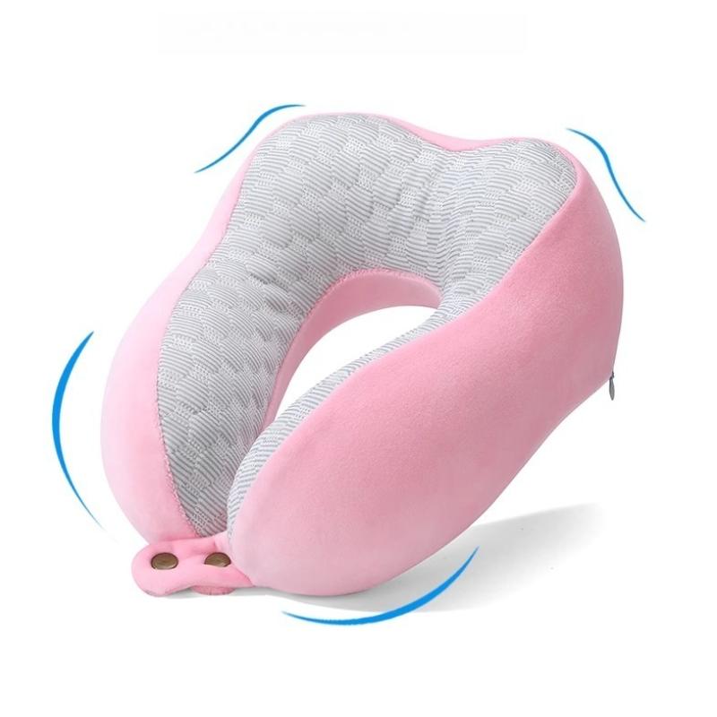 Integrated Memory Cotton U-shaped Pillow Multi Scenario Applicable Cervical Pillow 360 ° Surround Ergonomic Design Supports The Head Bedclothes