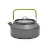 1.2L Anodized Aluminum Outdoor Kettle - Portable Teapot for Camping, Picnic & Fishing
