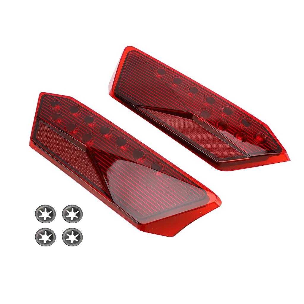 2412341 2412342 LED Tail Lights For Polaris RZR Turbo 1000 XP 900 S 2014-2019 Red
