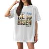 Women's Casual Letter Print Short-sleeved Top T-shirt