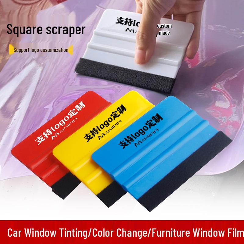 Dual-Sided Car Wrap and Film Squeegee Tool for Color Change and Installation