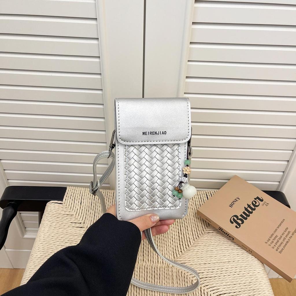 Women's Woven Crossbody Phone Bag - 2026 Versatile, Lightweight & Fashionable