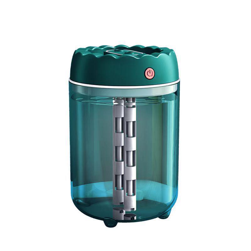 High-Capacity Double Spray Desktop Humidifier & Air Purifier