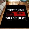 Eyes Reveal Truth Carpet Home Decor Living Room and Bedroom Mats Room Doormat Fashion