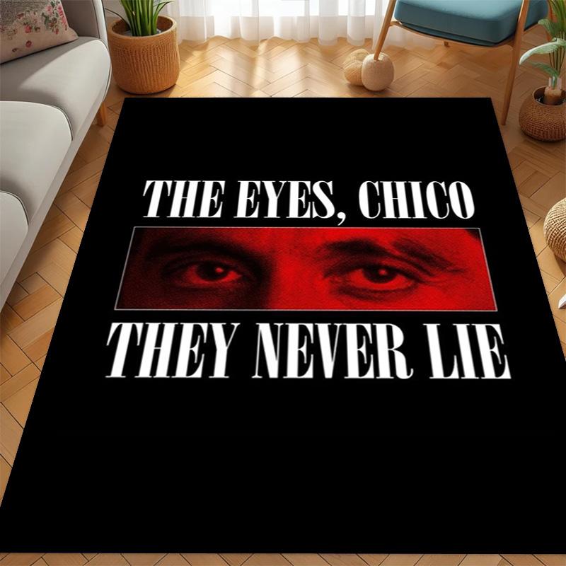 Eyes Reveal Truth Carpet Home Decor Living Room and Bedroom Mats Room Doormat Fashion
