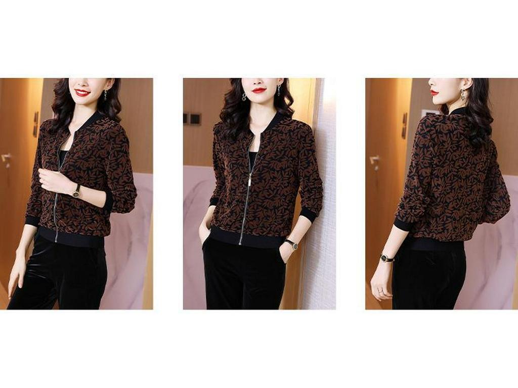 Women's Plus Size Chiffon UV Protection Baseball Jacket - Versatile Long-Sleeve for Spring/Summer