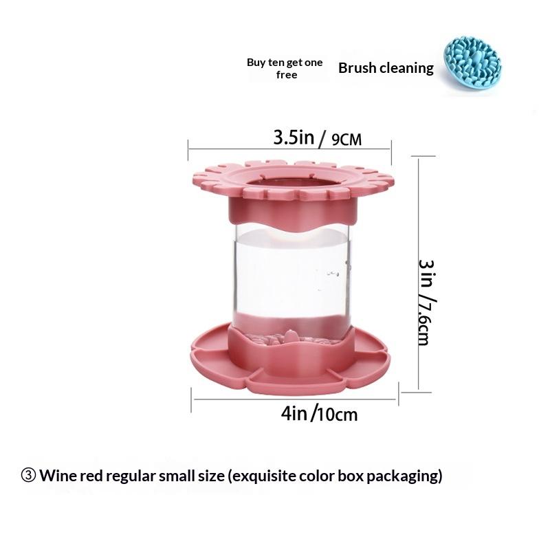 Rinser Diy With Brushes Holder Brush Organizers Brush Washer Paint Brush Cleaner Rinse Cup Calligraphy Paintbrush Cleaning Art