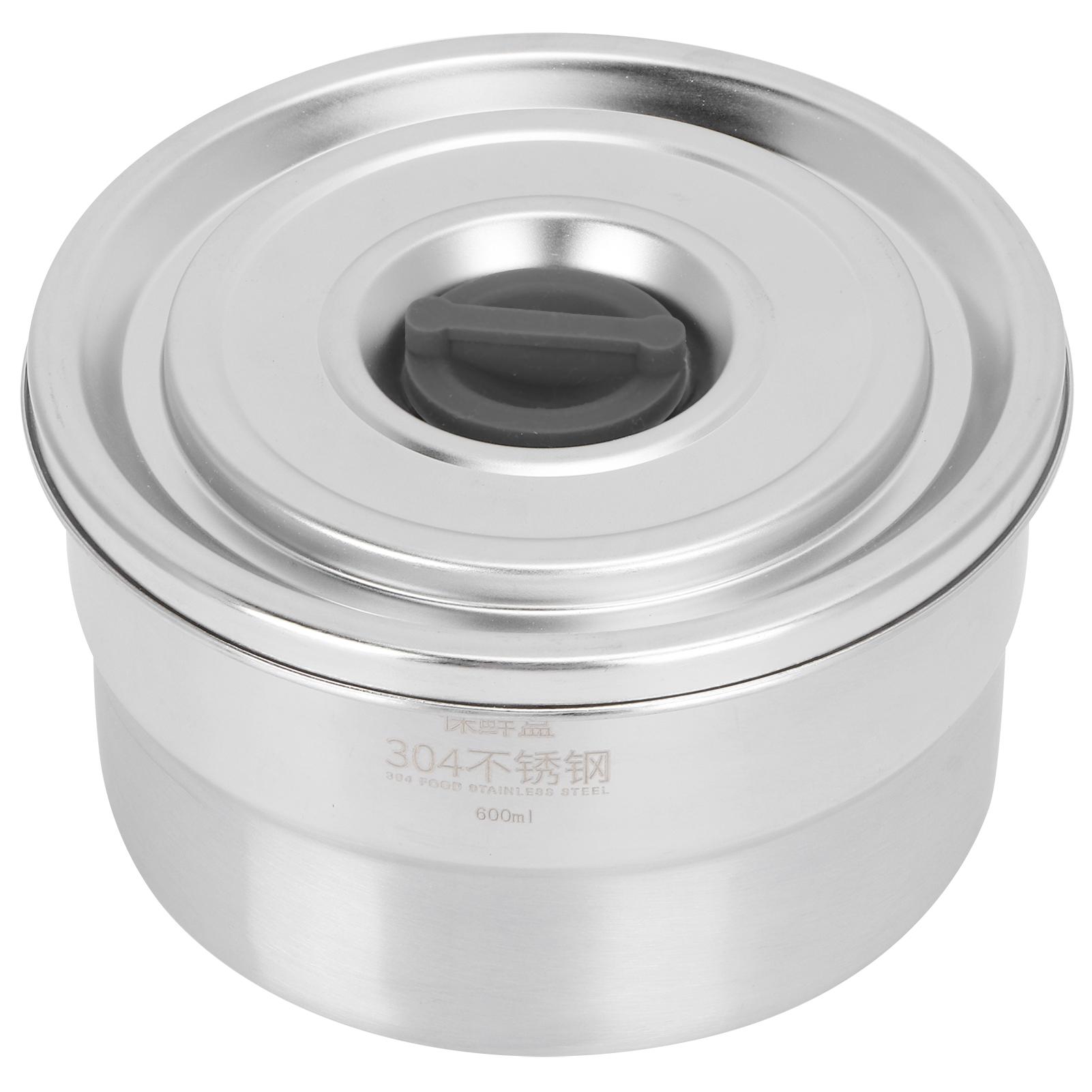 Lunch Box Portable 304 Stainless Steel Food Storage Container for School Picnic Camping600ml 1270₽