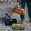 Portable Camping Tent Pegs Bag Cylindrical Stake Storage Backpack Portable Miscellaneous Bag Storage Box Toolkit