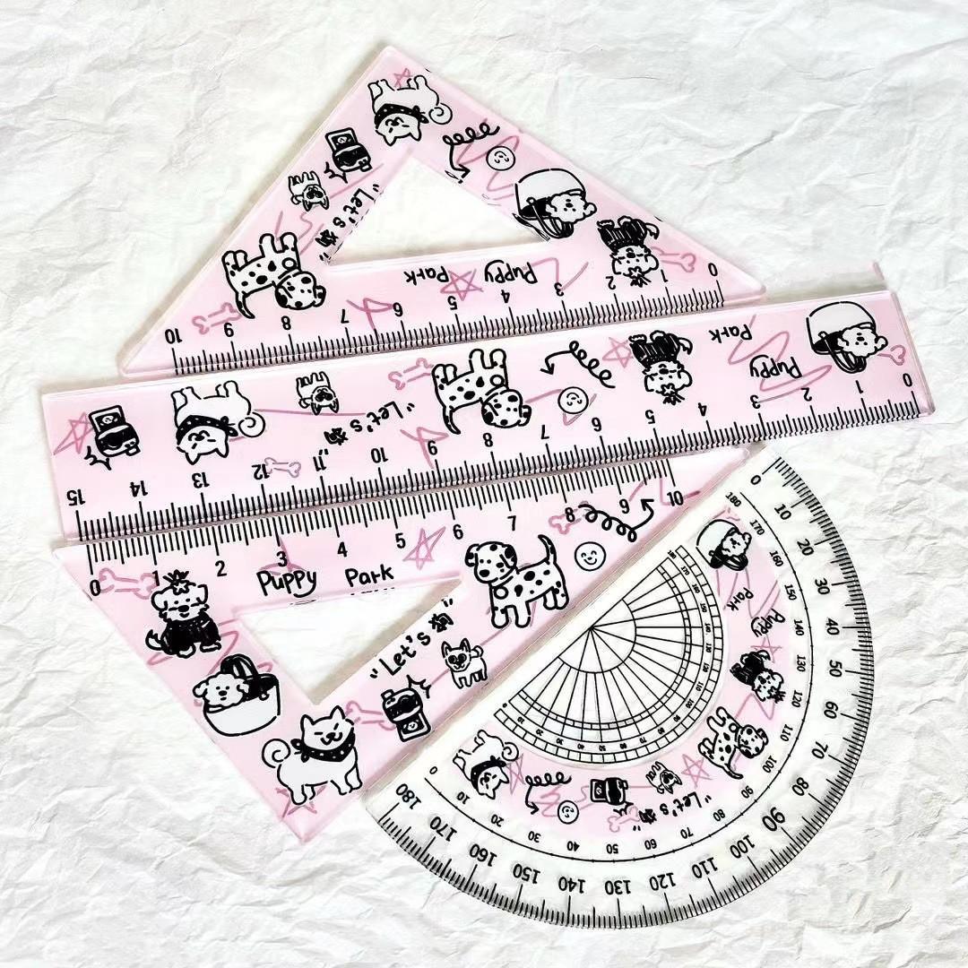 

Китайская поэзия Зеленый Лотос Линейка 4 предмета Набор для студентов Прозрачный Треугольник Линейка Транспортир Канцелярские принадлежности Назад в школу Принадлежности