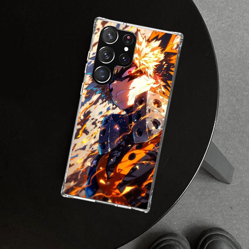 Dakugou Katsuki MHA My Hero Phone Case Cover for Samsung Galaxy S26 S25 Edge S24 S23 Ultra S22 Plus S21 FE S20 + Art Customized