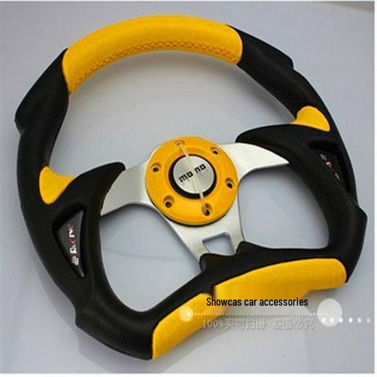 13-calowa kierownica wyścigowa Cool Coupe, półokrągłe ostrze, 14-calowa