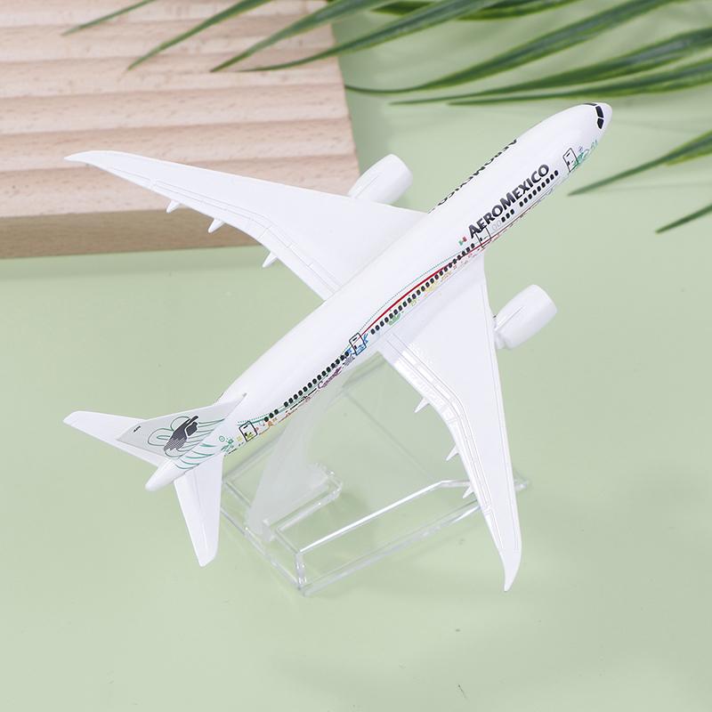 16 см 1/400 масштаб сплав металла мексиканских авиалиний Aeromexico B787 модель самолета Boeing 787 Airways модель самолета литой под давлением One Size