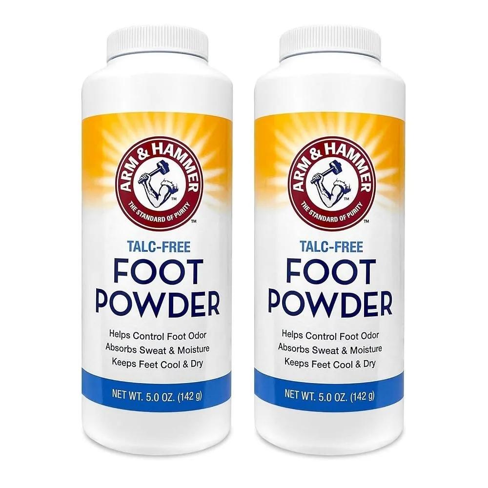 

Arm & Hammer Talc-Free Foot Powder 142g 4 Packs 5.0 OZ (Pack of 2)