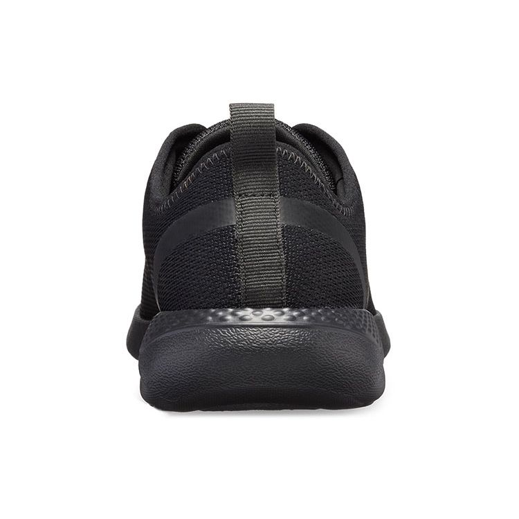 Crocs Literide Street Sports Odpružení Prodyšné Lehké Nízké Běžecké Boty Unisex tenisky Černá 205162-060