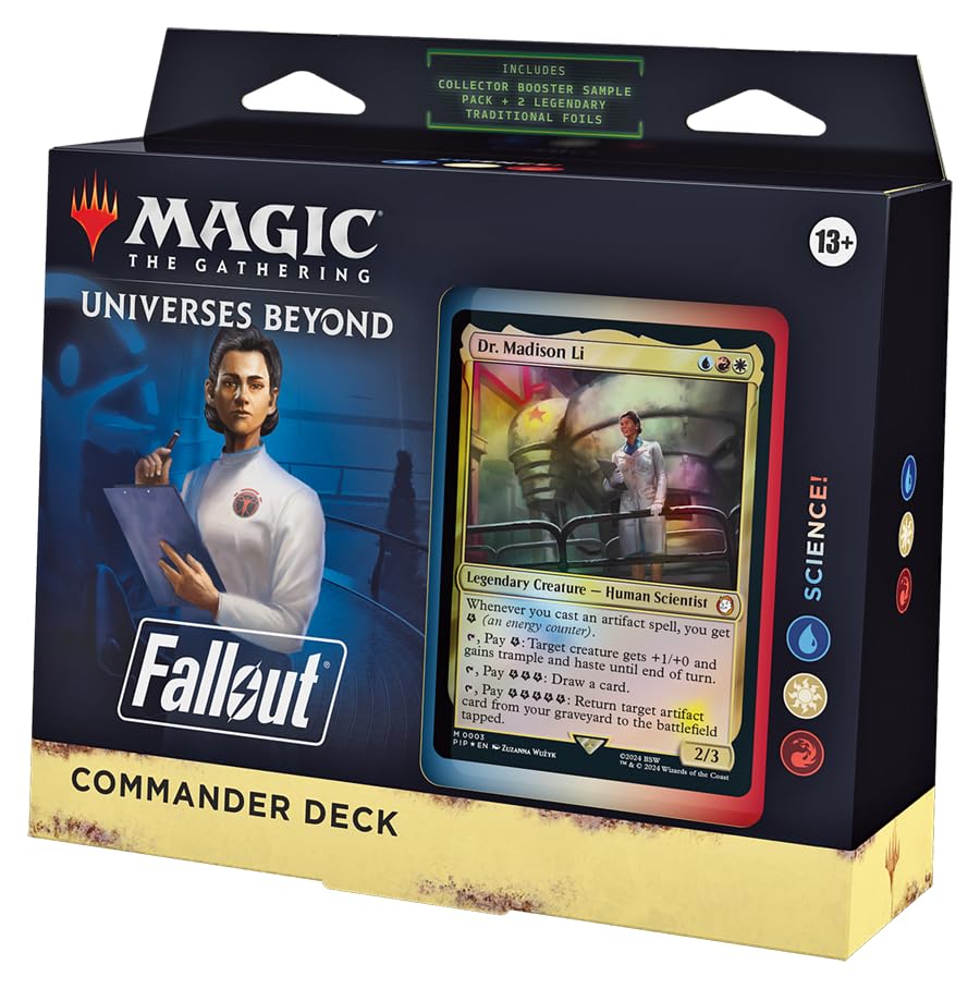 The Gathering Commander Deck Power of English Version Magic "Fallout" "The Science!"