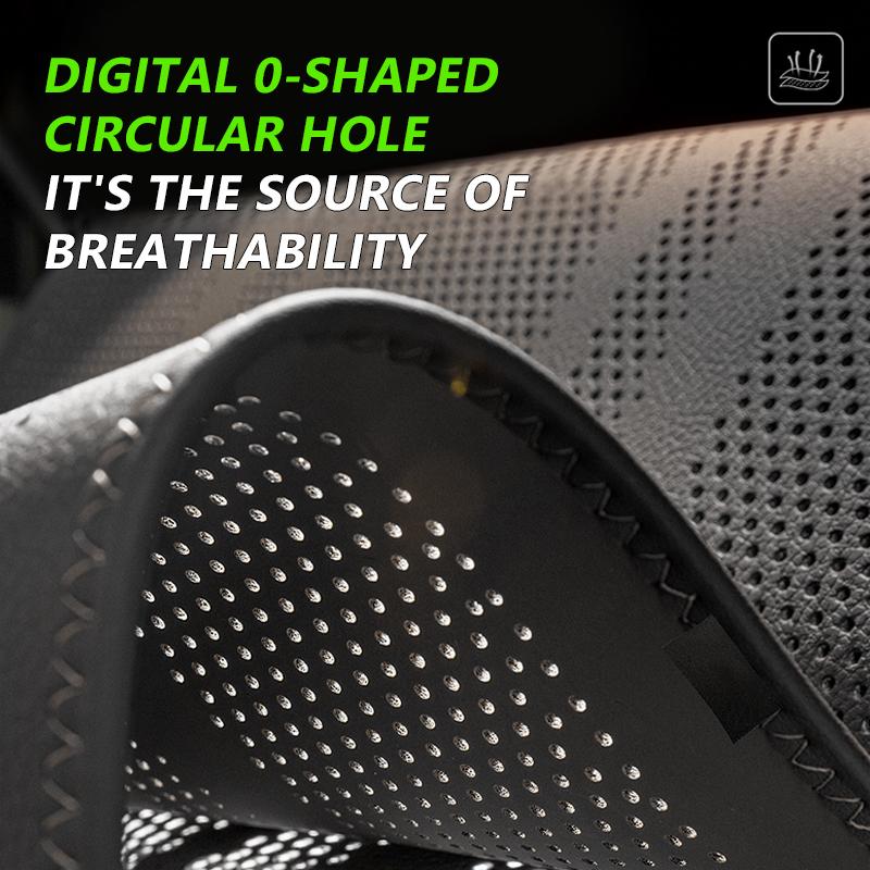 SEAMETAL Car Seat Leg Support Extension Suede Universal Auto Seat Extender Leg Cushion For Driver Memory Foam Seat Padding Mat Cover